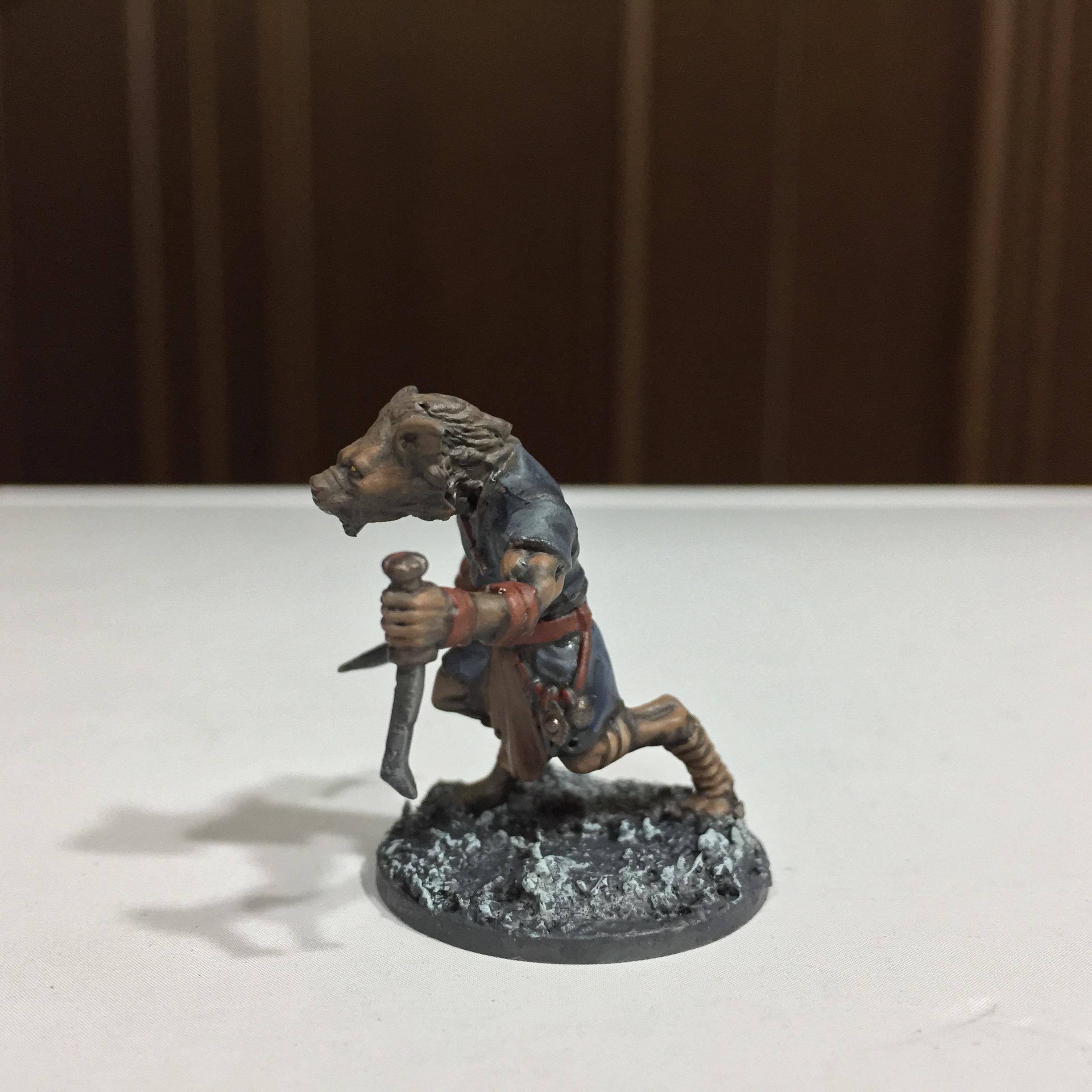 Frostgrave Gnolls 28mm New • 1 Sprue • 5 Miniatures - Foto 3